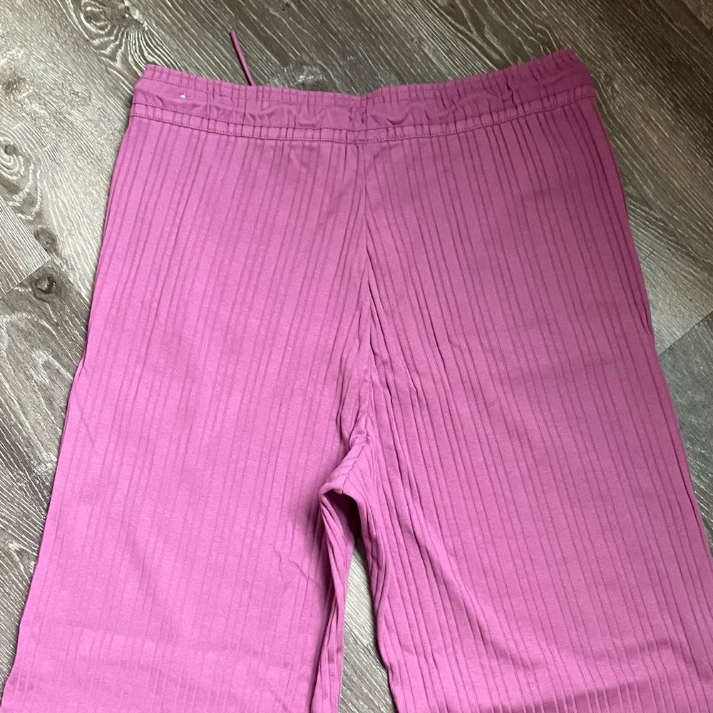 Nike Sportswear Ribbed Jersey High-Rise Wide-Leg Pants - Picture 8 of 14